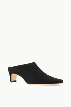 STAUD WALLY MULE  BLACK SUEDE BLACKSUEDE Sale