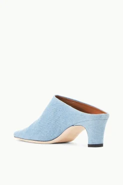 STAUD WALLY MULE  DENIM BLUE DENIMBLUE Hot