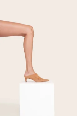 STAUD WALLY MULE TAN SUEDE TANSUEDE Discount