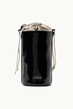 STAUD WATER BOTTLE BAG   BLACK
