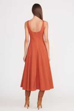STAUD WELLS DRESS   SPICE New