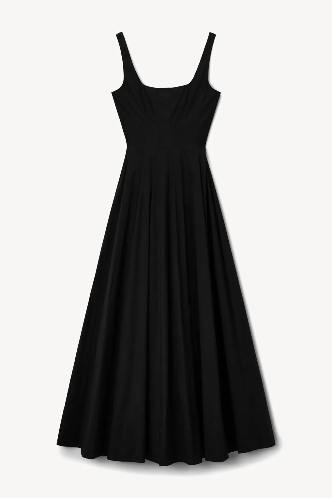 STAUD WELLS MAXI DRESS BLACK