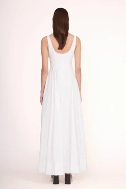 STAUD WELLS MAXI DRESS   WHITE Outlet