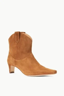 STAUD WESTERN WALLY ANKLE BOOT   TAN Outlet