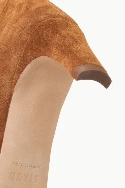 STAUD WESTERN WALLY ANKLE BOOT   TAN Outlet