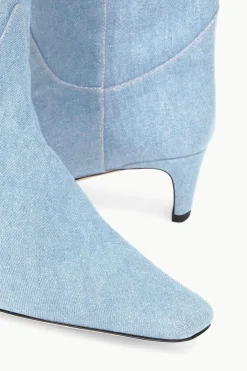 STAUD WESTERN WALLY BOOT  DENIM BLUE DENIMBLUE Hot