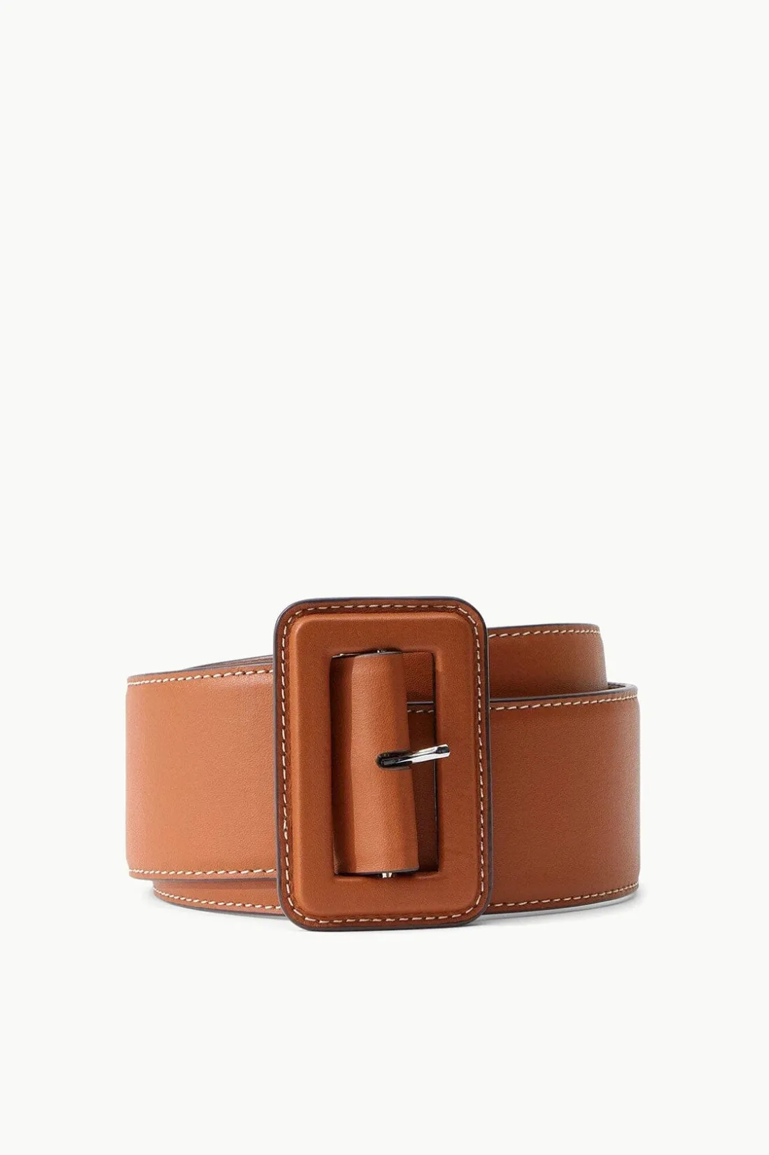 STAUD WIDE WAIST BELT TAN Best