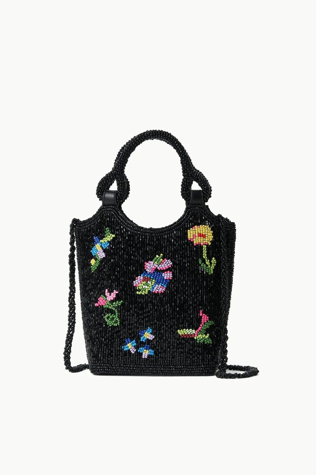 STAUD ZOE BEADED BAG FIRST BLOOM NIGHT FIRSTBLOOMNIGHT Hot