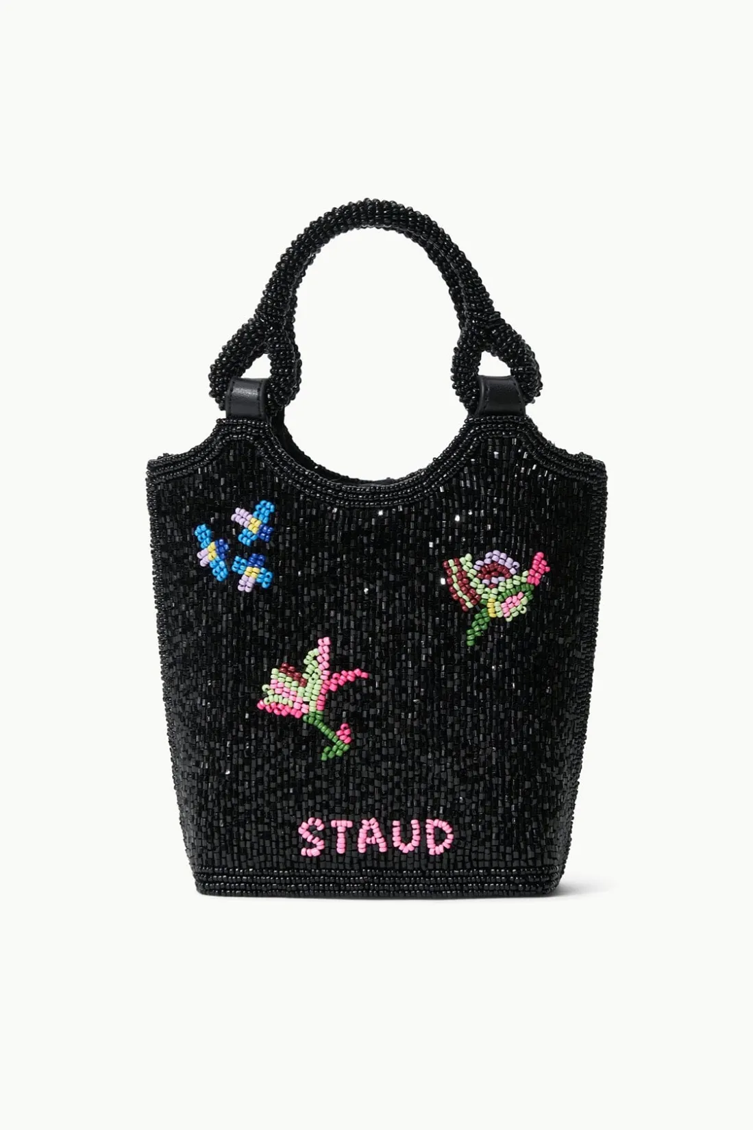 STAUD ZOE BEADED BAG FIRST BLOOM NIGHT FIRSTBLOOMNIGHT Hot