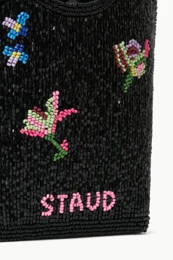 STAUD ZOE BEADED BAG FIRST BLOOM NIGHT FIRSTBLOOMNIGHT Hot