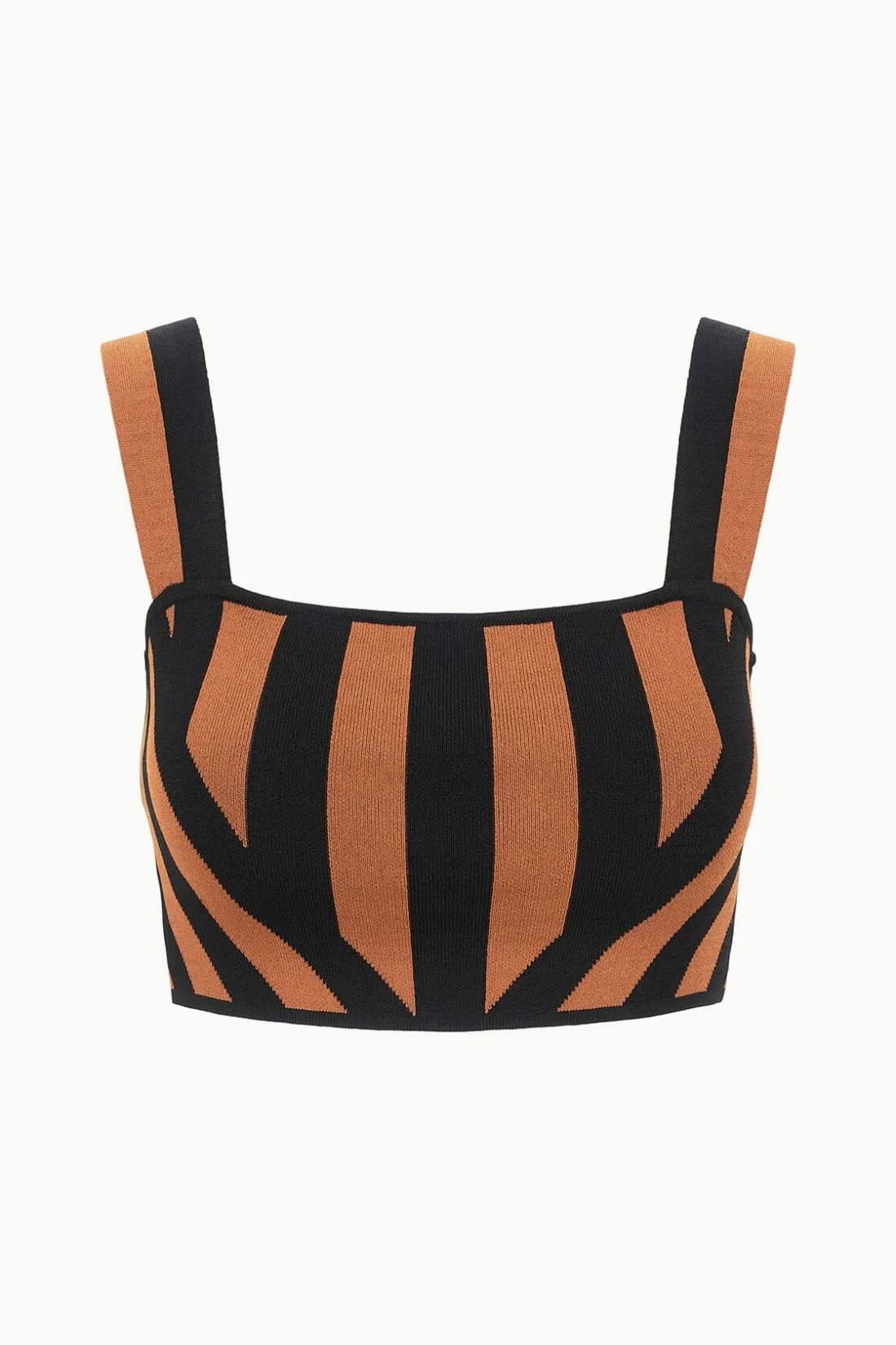 STAUD ZOLA TOP BLACK TAN SEASHORE STRIPE BLACKTANSEASHORESTRIPE Outlet